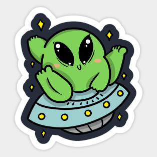 Alien Superstar Sticker